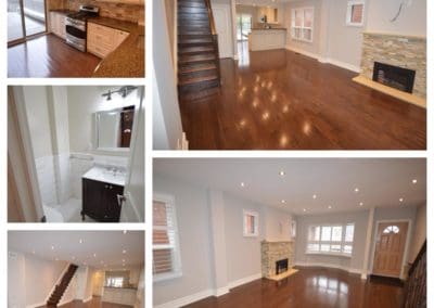 Leased, beautiful 3 bedroom house in the Yonge and Eglinton area